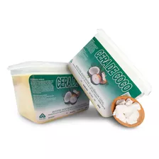 Kit Cera Natural De Coco Pote 2kg C-sv Para Velas 100% 