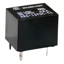 Rele Mini 12v 20a 5 Terminais - Kit 10 Peças