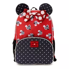 Mochila Escolar Disney Minnie Mouse Más Cuaderno De Regalo