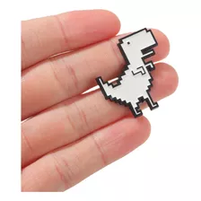 Pin Metalico Dinosaurio Nerd Broche Boton Internet Pines Pc