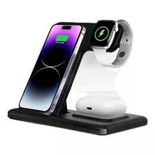 Cargador Inalámbrico iPhone, Apple Watch, Earpods 