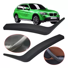 Par Capa Puxador Interno Preto Porta Bmw X1 2009 A 2015