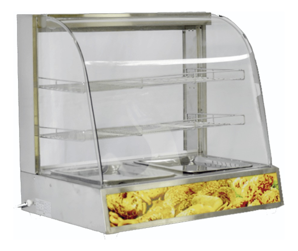  Exhibidor Mantenedor Comida Caliente Warmer 95x45x63 Sikla