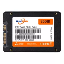 Ssd Walram 256gb Upgrade Disco Rigido Para Notebook E Desktop Pc Game Hd Externo Compativel Com Dell Asus Samsung Acer S