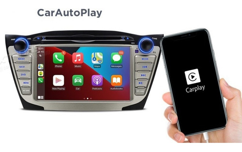Hyundai Ix35 Android Gps Carplay Bluetooth Radio Dvd Touch Foto 6