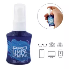Kit 5 Solução Liquida Para Limpar Lente Oculos Telas Celular