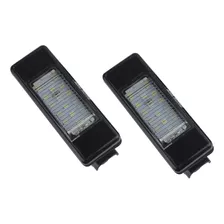 Par Faros Matrícula Led Peugeot 208 307 308 408 Y Otros