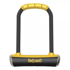 Onguard Pitbull Std U-lock, Negro, 4.53 X 9.06 Pulgadas