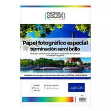 Papel Foto Semi Brillo A3 200 Grs. 50 Hojas