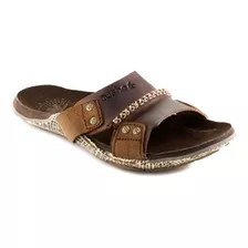 Sandalias De Piel Cushé Manuka Slide Leather Sandals