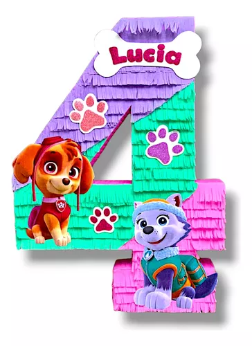 Tercera imagen para búsqueda de piñatas paw patrol