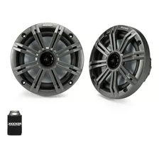 Kicker Altavoces Marinos De Carbon De 6.5 Pulgadas (cantidad