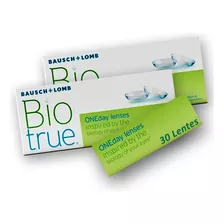 Lente De Contato Biotrue 1 Day - 2 Caixas 30 Dias De Uso