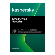 Licencia Kaspersky Small Office For 25 Pcs 3 Server 1 Año