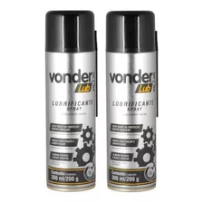 2 Lubrificante Em Spray 300ml Vonder Plus Wd40 Desengripante