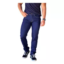 Calça Masculina Jeans Reta Elastano Reforçada Promoção