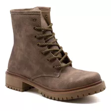 Botas Mujer Borcegos Acordonados Angies 3092