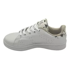 Tenis Blanco Escolar Economico Niño(a) Familia Oferta Barato