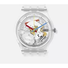 Reloj Swatch So29k100 Clearly New Gent