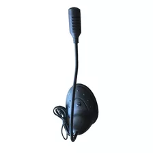 Micrófono De Mesa Estéreo 3.5 Omega Para Pc Y Portátil 