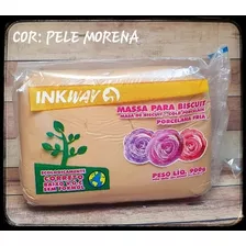 Massa De Biscuit 900g Cor Pele Morena Inkway Cor Pele Negra