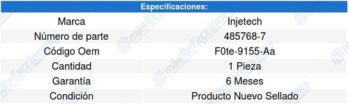 Filtro Combustible S-type 6cil 3.0l 03-08 Injetech 8313539 Foto 2