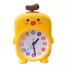 Relógio Despertador Infantil Quarto Decorativo Animais Kawai