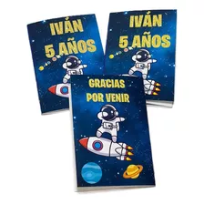 Libritos Para Colorear Personalizados X 15 Astronauta 