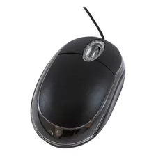 Mouse Optico Con Luz Usb Pc Notebook 3 Botones Compacto