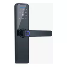 Fechadura Biométrica De Embutir Com Maçaneta Jl-5845 Digital