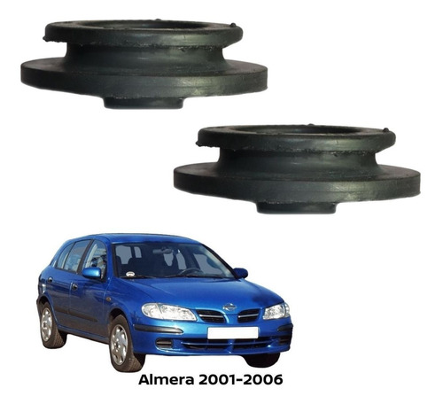 Gomas Superiores De Radiador Almera 2001 Nissan Foto 2