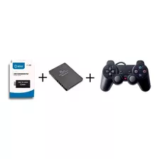 Adaptador Ps2 Para Hdmi Lotus + Memory Card + Controle Ps2