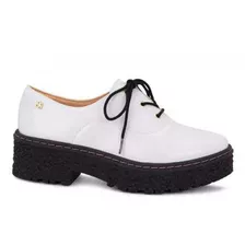 Sapato Oxford Box Bonnie Petite Jolie Pj3109 - Branco