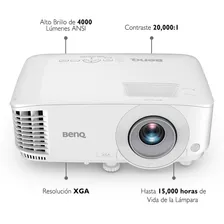 Proyector Dlp Benq Mx560 Xga 1024x768 Hdmi 4000 Lúmenes Color Blanco