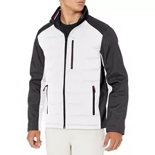 Nautica Chamarra Chaqueta, Mixed Softshell, 100% Original