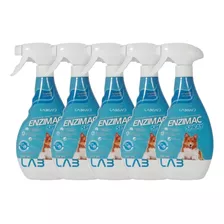 EnziMac 500ml Elimina Odores E Manchas - Labgard - 5unidades