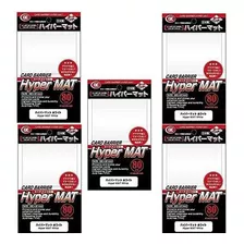 Kmc Hyper Matte Sleeves Blanco 5 Sets (5 Paquetes / Total