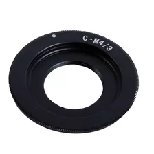 Anel Adaptador Lente C C-mount C-m4/3 M43 Olympus Panasonic