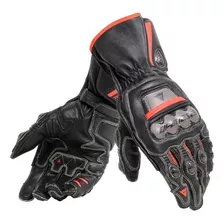 Guantes De Piel Full Metal 6 Ngo/rjo Fluo M Dainese