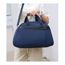 Bolsa De Mão Mala 10kg Feminina De Bordo Viagem Grande Cor Azul-marinho