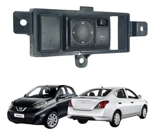 Botão Comando Retovisor Nissan March Versa 2012 2020