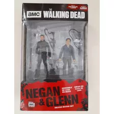 Negan & Glenn. Walking Dead. Mcfarlane Toys. Originales. 