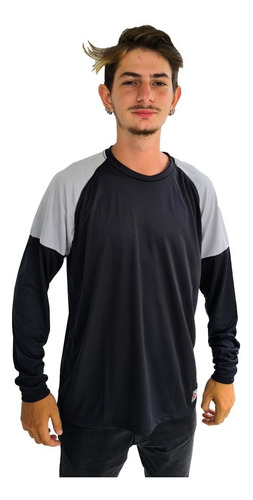 Camisa Camiseta Térmica Com Proteção Solar Uv50+ Dry Fit
