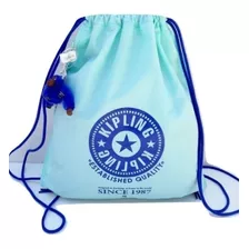 Mochila Morral Kipling Emjay Fresh Teal Original