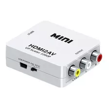 Mini Adaptador Conversor De Hdmi Para Rca Video Composto Av 