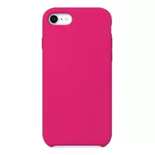 Capa Capinha Compatível Com iPhone 7 8 Se Aveludado Silicone