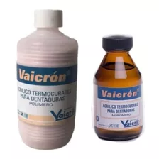 Combo Termocurable Vaicron Poli 180gr + Mono X 100cc Vaicril