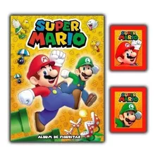 Album Figuritas Super Mario Bros + 20 Sobres Sd 2023