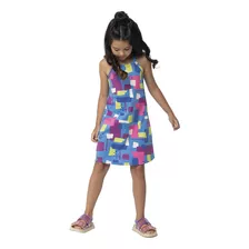 Vestido Infantil Feminino Verão Confortável Malwee