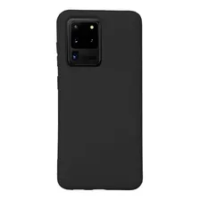 Case Funda Soft Premium Color Negro Para Samsung S20 Ultra